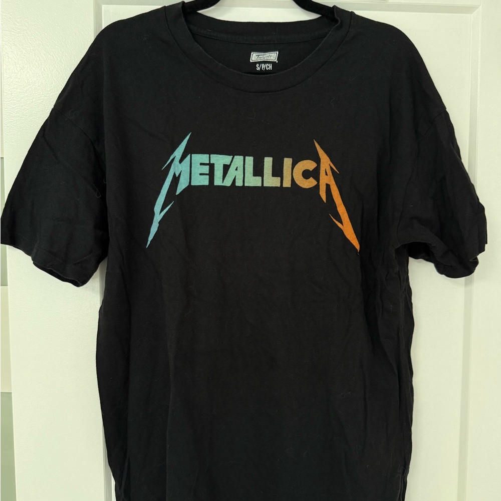 Metallica Black Short Sleeve Tee